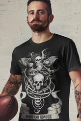 Camiseta de calaveras personalizable